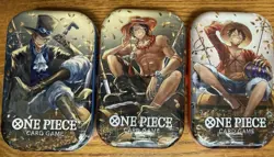 One Piece Card TCG Vol 2 Mini Tin (TS-O2, OP-13) Sealed, Brand New, Set of 3 - Image 1