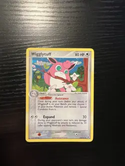 Pokemon TCG Wigglytuff 52/112 FireRed & LeafGreen Reverse Holo Card - Image 3