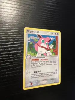 Pokemon TCG Wigglytuff 52/112 FireRed & LeafGreen Reverse Holo Card - Image 4