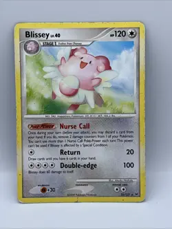 Pokemon Platinum Edition Rare Card - Blissey 22/127 - Image 1