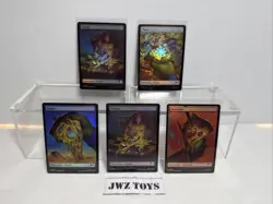 Magic the Gathering MTG Assorted Full Art Pizza x5 Land FOIL Cards NM/M TMNT 320 - Image 1