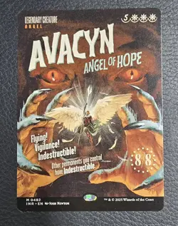 MTG English Avacyn Angel of Hope (Showcase) NM Normal Innistrad Remastered Magic - Image 1