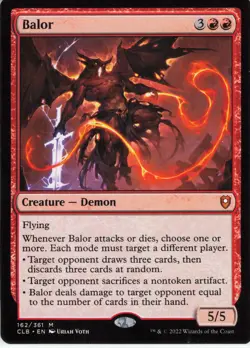 Magic: The Gathering 2022 Baldur's Gate Balor #162 - Image 1