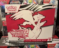Pokemon Scarlet & Violet White Flare Elite Trainer Box - Image 1