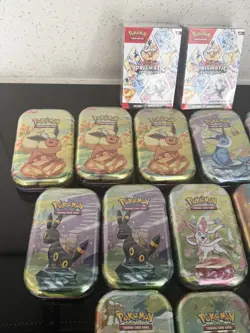 Pokemon Prismatic Evolution Booster Bundle x2 + Mini Tins - Brand New Sealed - Image 2