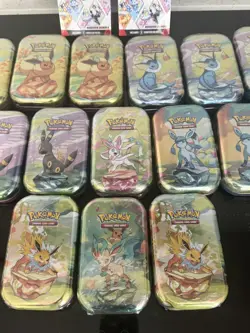 Pokemon Prismatic Evolution Booster Bundle x2 + Mini Tins - Brand New Sealed - Image 3