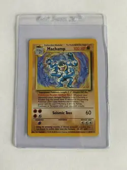 Machamp Trainer Deck A SUPER RARE Pokemon Card 8/102 Please Read Description - Image 1