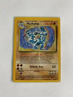 Machamp Trainer Deck A SUPER RARE Pokemon Card 8/102 Please Read Description - Image 2