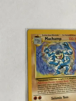 Machamp Trainer Deck A SUPER RARE Pokemon Card 8/102 Please Read Description - Image 4