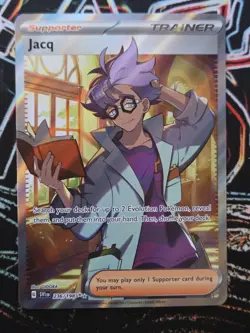 Pokemon TCG Jacq Ultra Rare SV01: Scarlet & Violet Base Set 236/198 NM - Image 1