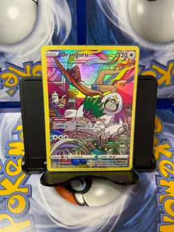 Pokemon TCG Oranguru TG12/TG30 Brilliant Stars Trainer Gallery Full Art Rare - Image 1