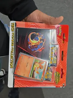 Pokemon Mega Evolution Ascended Heroes Tech Sticker - Charmander - Image 1