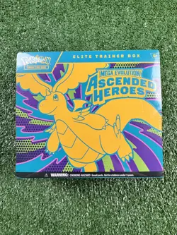 Pokemon TCG: Ascended Heroes ETB Elite Trainer Box New Sealed ✅ Fast Ship 🚚 - Image 1