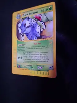 Dark Ivysaur Winner Gold Stamp #6 Best of Game NM Pokemon Promo 2003 - Image 4