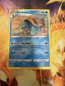 Drednaw - 039/185 - Cracked Ice Holo Rare - Vivid Voltage - Pokemon - Image 1