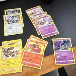 Pokemon Lot of 52 Holos & Reverse Holos - Pokemon GO & 25th Stamped - Image 4