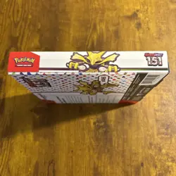 Alakazam Ex Collection Box Scarlet & Violet 151 Pokemon 2023 Factory Sealed - Image 3