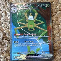 Pokemon Spidops ex SV01 Scarlet & Violet 243/198 SIR Full Art Holo Stage 1 HP260 - Image 1