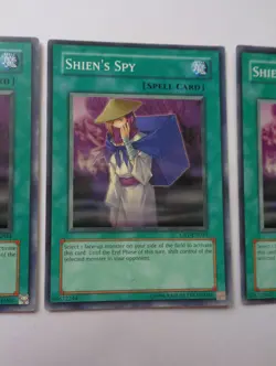 Playset: 3x Shien's Spy CRV-EN044 (Common, Unlimited, Played / LP) Yugioh - Image 4