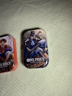 TWO One Piece OP-13 Volume 2 - SEALED TINS, UNOPENED Luffy + Sabo Anime TCG - Image 3