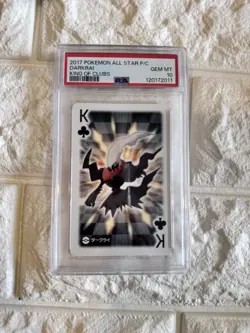 2017 POKEMON ALL STAR PLAYING CARDS DARKRAI PSA10 - Image 3
