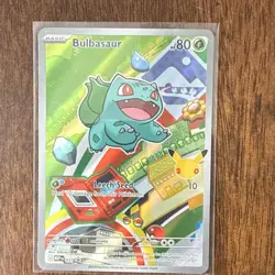 Pokemon Series 1 30th Anni- Bulbasaur, Charmander, Squirtle - 3 English Cards - Image 3