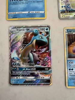 Pokemon Holo Card Lot Lapras 5 Holo Cards V Vmax GX - Image 4