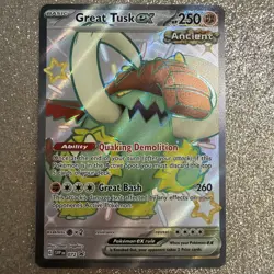 Great Tusk ex 072 Sv: Scarlet & Violet Promo Cards Holo - Image 1