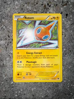 Pokemon TCG Cards Rotom 24/124 Fates Collide Rare - Image 3