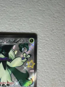 Pokemon TCG Meowscarada EX Black Star Promo Full Art Holo Card SVP #078 - Image 4