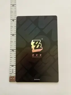 Zenless Zone Zero Evelyn Chevalier Holographic Card ZZZ Anime Impulse Expo - Image 3