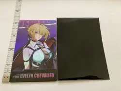 Zenless Zone Zero Evelyn Chevalier Holographic Card ZZZ Anime Impulse Expo - Image 4