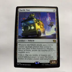 MTG Teenage Mutant Ninja Turtles Turtle Van 0181 NM Rare - Image 1