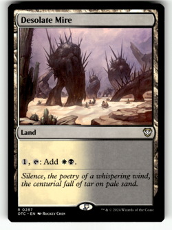 Desolate Mire 287 Normal R Commander: Outlaws of Thunder Junction LP - Image 1