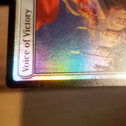 1x Voice of Victory - Foil - Tarkir Dragonstorm, MTG NM / LP Small Indent Line - Image 5