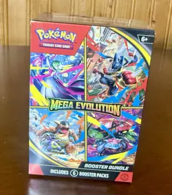 Pokemon TCG: Mega Evolution Booster Bundle Factory Sealed - Image 1