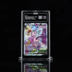 2021 POKEMON SWORD & SHIELD FUSION STRIKE #251 FULL ART/MEW V TAG V/VERIFIED - Image 1