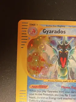 Pokemon Card-Gyarados-H10/H32-Holo-NoCrystal-Skyridge-ENG-LP-SWIRL - Image 4