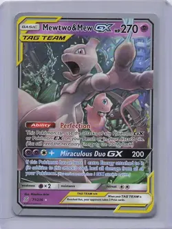Mewtwo & Mew GX 71/236 Ultra Rare World Championship Decks Pokemon Near Mint - Image 1