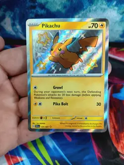 Pokemon Pikachu Baby Shiny 131/091 SV Paldean Fates PAF NM Condition - Image 2