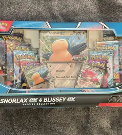 Pokemon Snorlax Ex & Blissey Ex Special Collection Box NEW & SEALED - Image 1