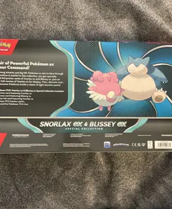 Pokemon Snorlax Ex & Blissey Ex Special Collection Box NEW & SEALED - Image 2