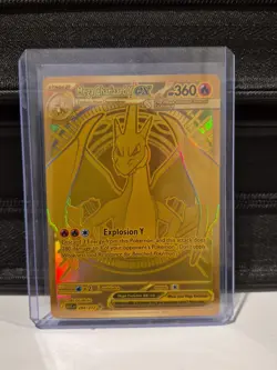 Mega Charizard Y ex ASC EN 294/217 GOLD Hyper Rare Pokemon Ascended Heroes - Image 4
