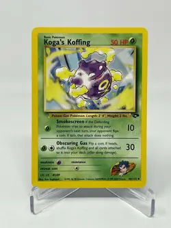 Pokemon Gym Challenge Koga's Koffing 48/132 Regular NM - Image 1