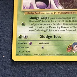 Pokemon TCG WoTC Koga's Grimer 78/132 Gym Challenge Vintage Near Mint Clean!!!! - Image 4