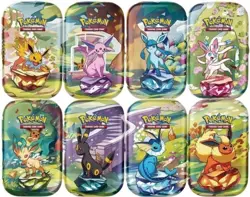 Pokemon TCG: Prismatic Evolutions Mini Tin - Random Selection - Image 1