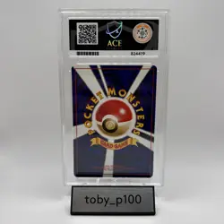 ACE 10 Sneasel Pokemon TCG 215 Neo Premium File 3 Promo 2000 JPN #215 - POP 14 - Image 2