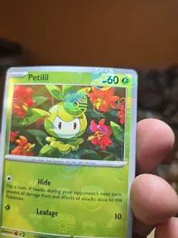 Petilil SV11B Black Bolt #006/086 Master Ball Reverse Holo Pokemon TCG - Image 3