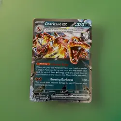 Pokemon TCG Charizard ex 125/197 Obsidian Flames Ultra Rare Holo NM - Image 1