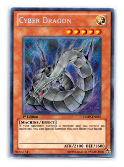 Cyber Dragon - RYMP-EN059 - Secret Rare - 1st Edition Yugioh - Image 1
